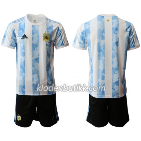 Argentina Barn Hjemmedraktsett 2020 Kortermet (+ Korte bukser)